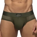 Addicted Army Mesh Briefs - Khaki