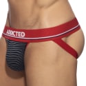 Addicted Mini Stripes Sailor Jock - Black