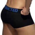 Addicted Black Soft Trunks - Black - Blue