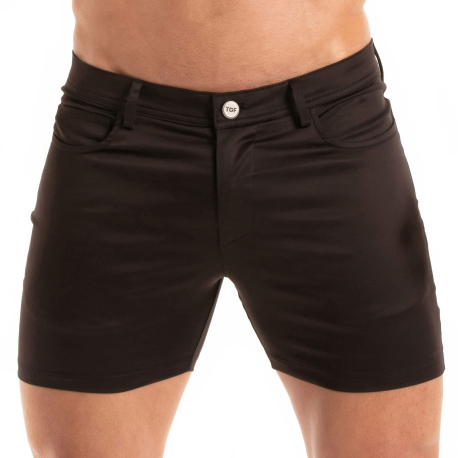 TOF Paris Chino Bermuda Shorts - Black