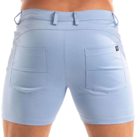 TOF Paris Chino Bermuda Shorts - Sky Blue