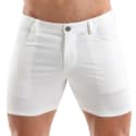 TOF Paris Bermuda Chino Blanc
