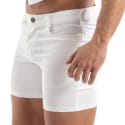 TOF Paris Bermuda Chino Blanc