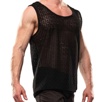 TOF Paris Riviera Tank Top - Black