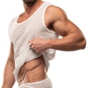 TOF Paris Riviera Tank Top - White