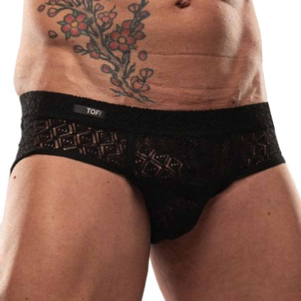 Slip Riviera Noir TOF Paris