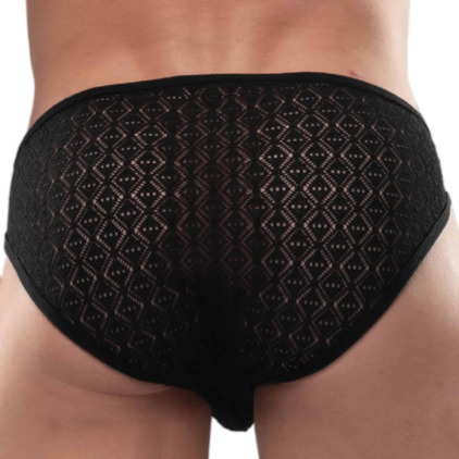 Slip Mini Riviera Noir TOF Paris