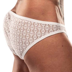 Slip Mini Riviera Blanc TOF Paris