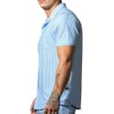 Andrew Christian Hamptons Seersucker Shirt - Blue