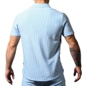 Andrew Christian Hamptons Seersucker Shirt - Blue