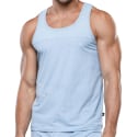 Andrew Christian Débardeur Gym Mesh Breeze Bleu Clair