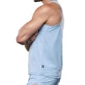 Andrew Christian Débardeur Gym Mesh Breeze Bleu Clair