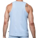 Andrew Christian Débardeur Gym Mesh Breeze Bleu Clair