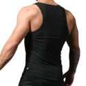 Andrew Christian Débardeur Beater Clouté Noir