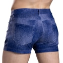 Andrew Christian Short Stretch Denim Indigo