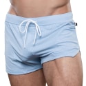 Andrew Christian Short Gym Mesh Breeze Bleu Clair