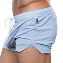 Andrew Christian Short Gym Mesh Breeze Bleu Clair