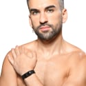 Andrew Christian Cockring Trophy Boy Ajustable Par Boutons-Pression - Noir