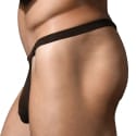 Andrew Christian String Almost Naked "Sex" Bambou Marron