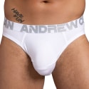 Andrew Christian Slip Big Fat Dick Bambou Blanc