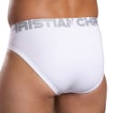 Andrew Christian Slip Big Fat Dick Bambou Blanc