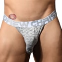 Andrew Christian Slip Almost Naked Vibe Gris Chiné