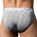 Andrew Christian Slip Almost Naked Vibe Gris Chiné