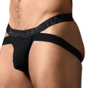 Andrew Christian Almost Naked Martel Mesh Cross Jock - Black