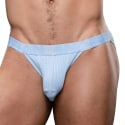 Andrew Christian Slip Gym Breeze Mesh Bleu Clair