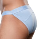 Andrew Christian Slip Gym Breeze Mesh Bleu Clair