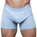Andrew Christian Boxer Gym Breeze Mesh Bleu Clair
