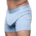 Andrew Christian Boxer Gym Breeze Mesh Bleu Clair