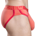 Andrew Christian Slip Almost Naked Rétro Bambou Corail