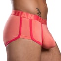 Andrew Christian Almost Naked Retro Bamboo Trunks - Coral