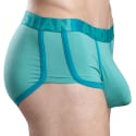 Andrew Christian Shorty Almost Naked Rétro Bambou Jade