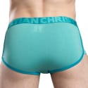 Andrew Christian Shorty Almost Naked Rétro Bambou Jade