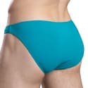 Andrew Christian Slip Almost Naked Deep V Cut Turquoise