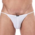 SKU Plain Cotton Mini Tanga Briefs - White