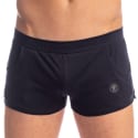 L'Homme invisible Short Micro Lounge Party Bleu Marine
