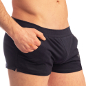 L'Homme invisible Short Micro Lounge Party Bleu Marine