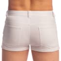 L'Homme invisible Hot Pants Shorts - White