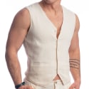 L'Homme invisible Gilet Palm Spring Vanille
