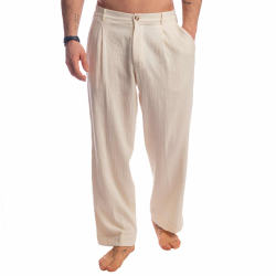 Pantalon Lounge Palm Spring Vanille