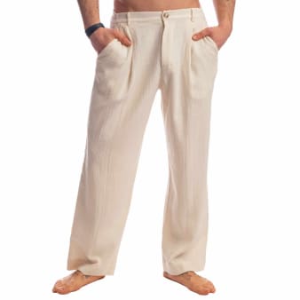 Pantalon Lounge Palm Spring Vanille