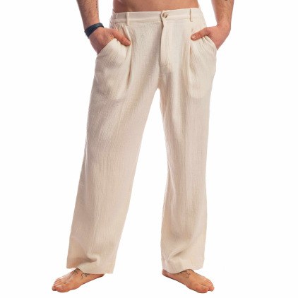 Pantalon Lounge Palm Spring Vanille