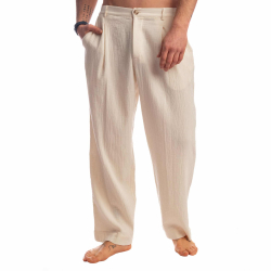 Pantalon Lounge Palm Spring Vanille