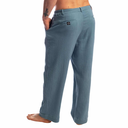Pantalon Lounge Palm Spring Bleu Alizé