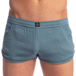 Short Split Palm Spring Bleu Alizé