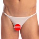 L'Homme invisible La Mousse Striptease Thong - White