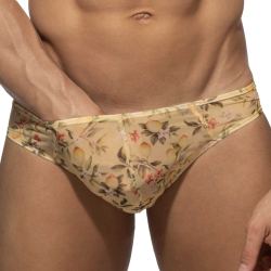 Slip Bikini Lemon Garden Jaune Addicted